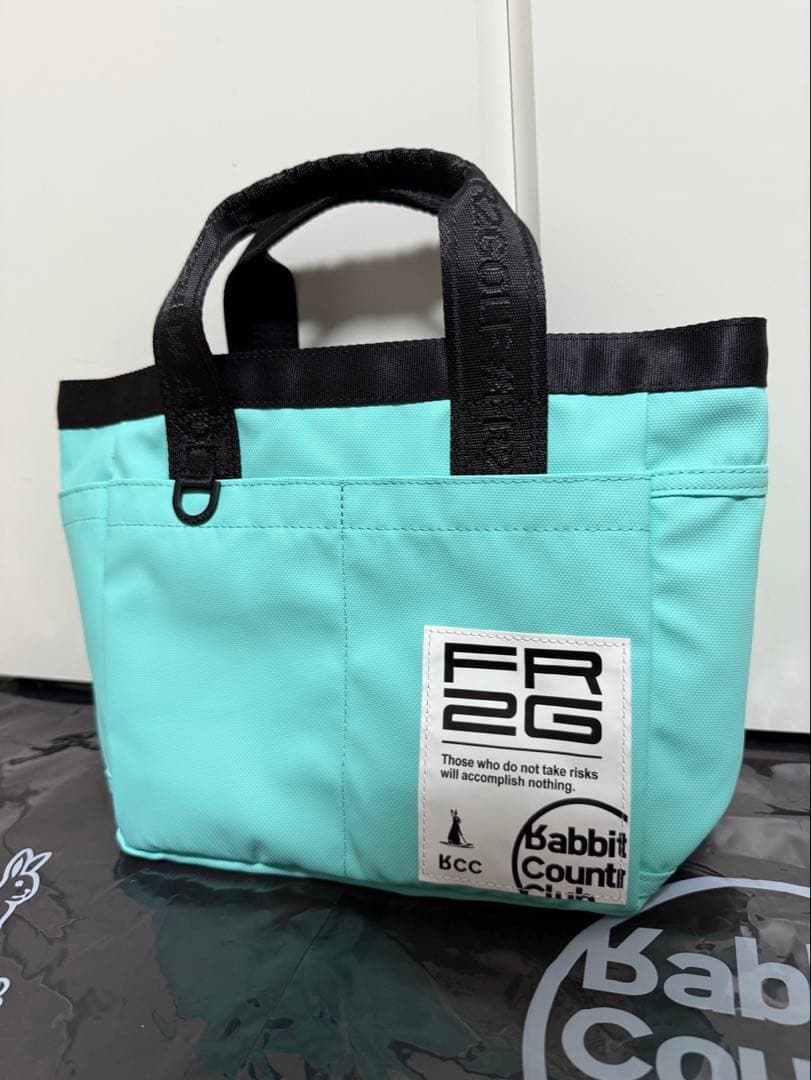 沖縄店限定品 新品未使用 #FR2 GOLF カートバッグ ターコイズブルー
