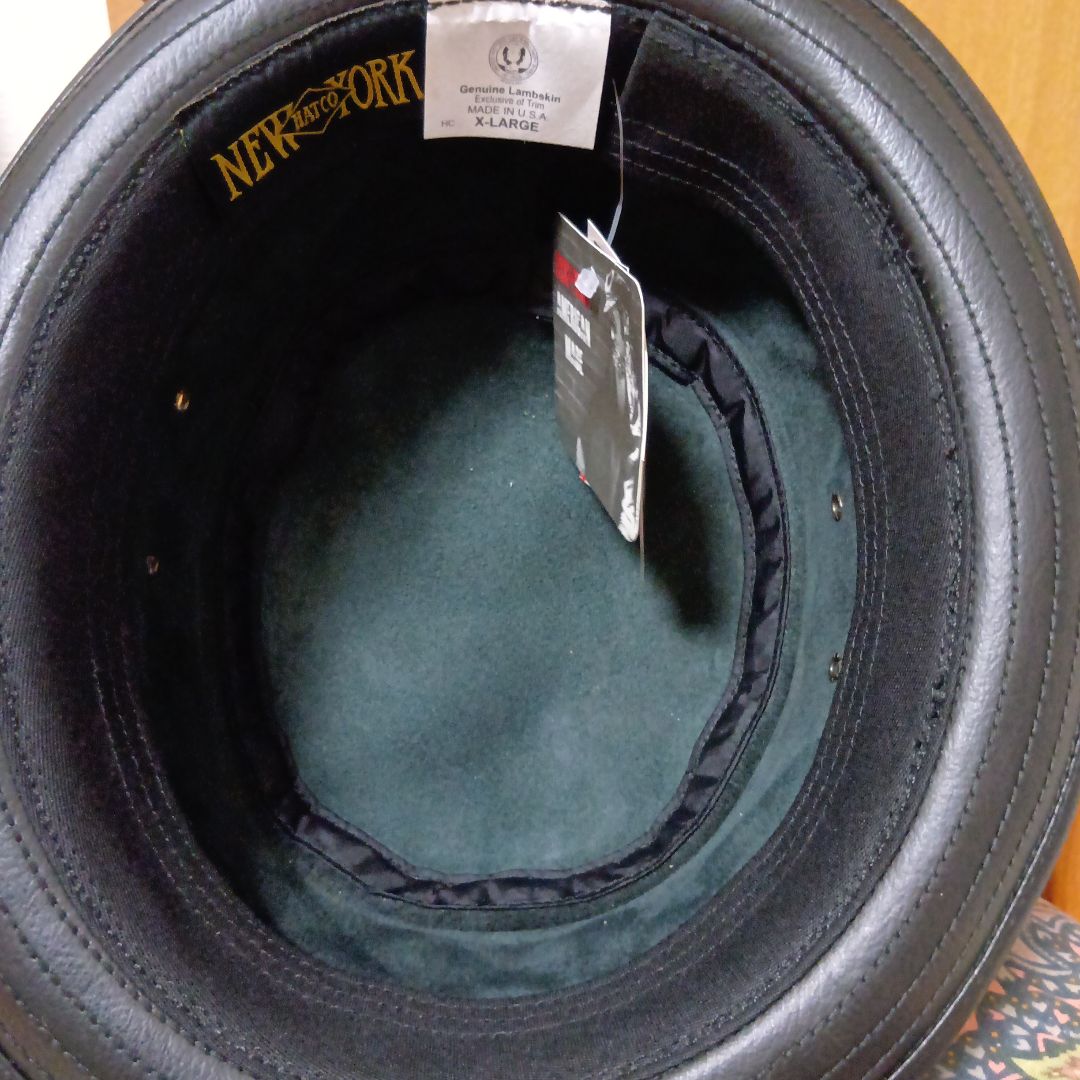 NEW YORK HAT ニューヨークハット ラムスキンスティンジーハット
