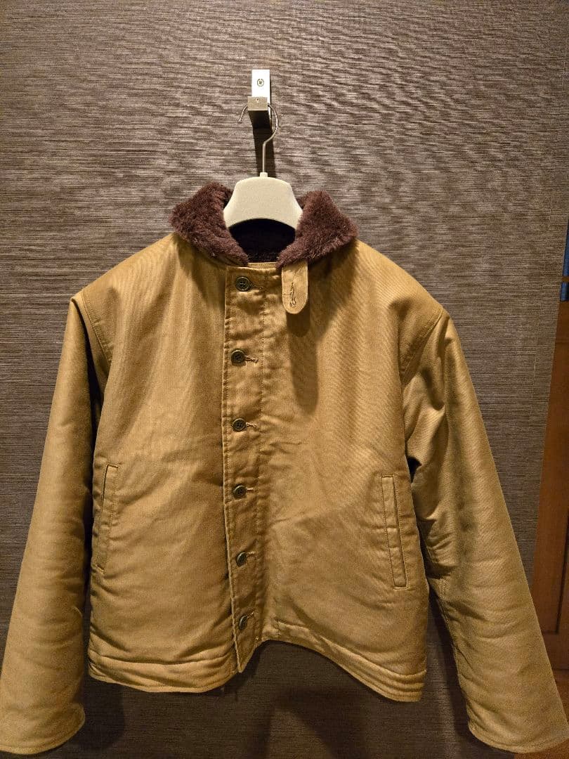 最終価格です。2月いっぱいまで出品。ワイパーインク　N1デッキジャケット　38