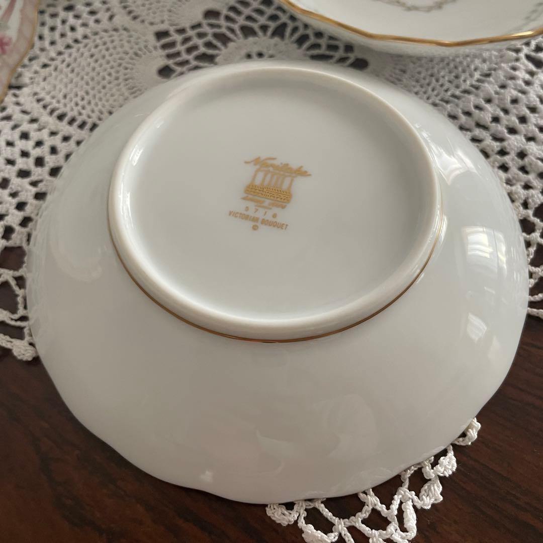 【希少・未使用】ノリタケ ダイヤモンドコレクション 15cmプレート 4枚