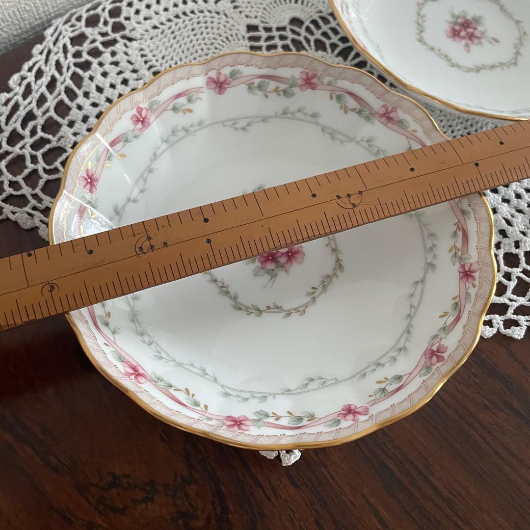 【希少・未使用】ノリタケ ダイヤモンドコレクション 15cmプレート 4枚