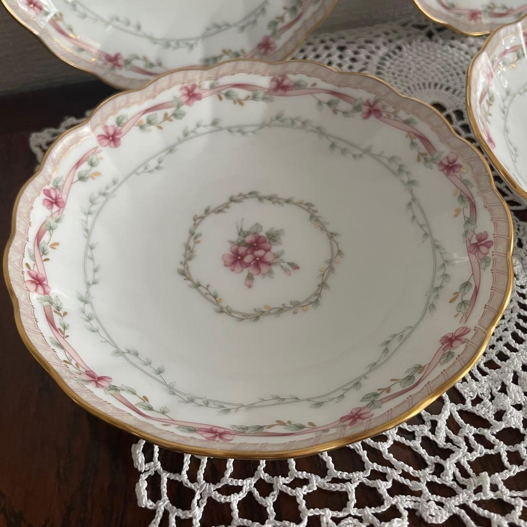 【希少・未使用】ノリタケ ダイヤモンドコレクション 15cmプレート 4枚