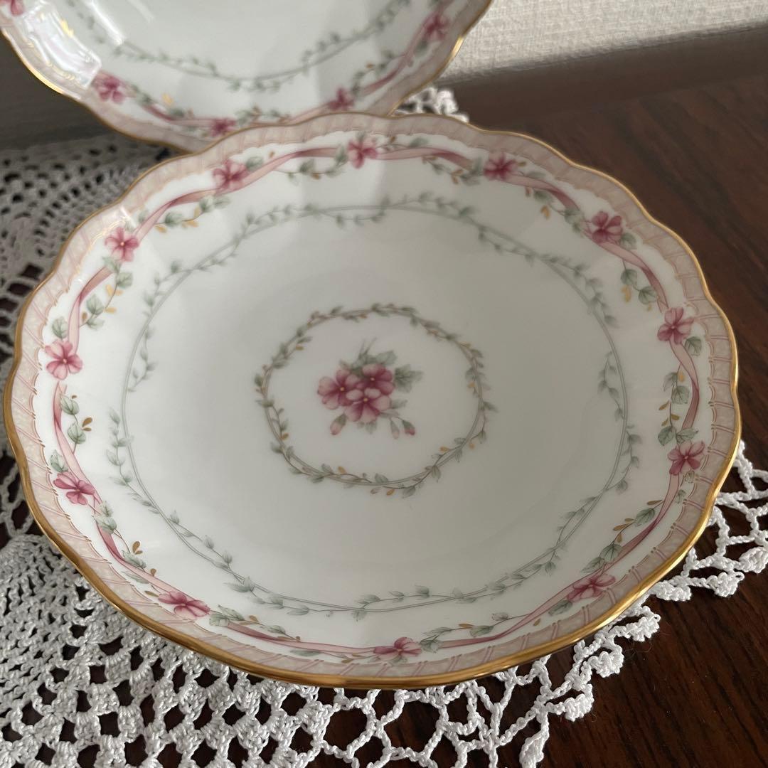 【希少・未使用】ノリタケ ダイヤモンドコレクション 15cmプレート 4枚