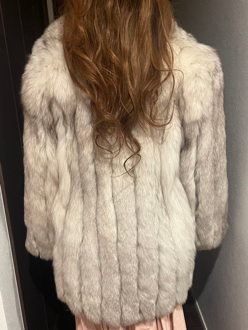 ブルーフォックス SAGA FOX 最高級 毛皮