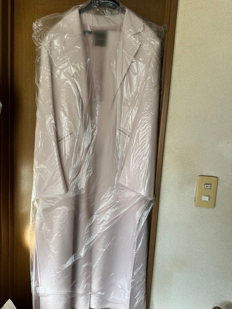 anuans リバーロングチェスターコート PINK