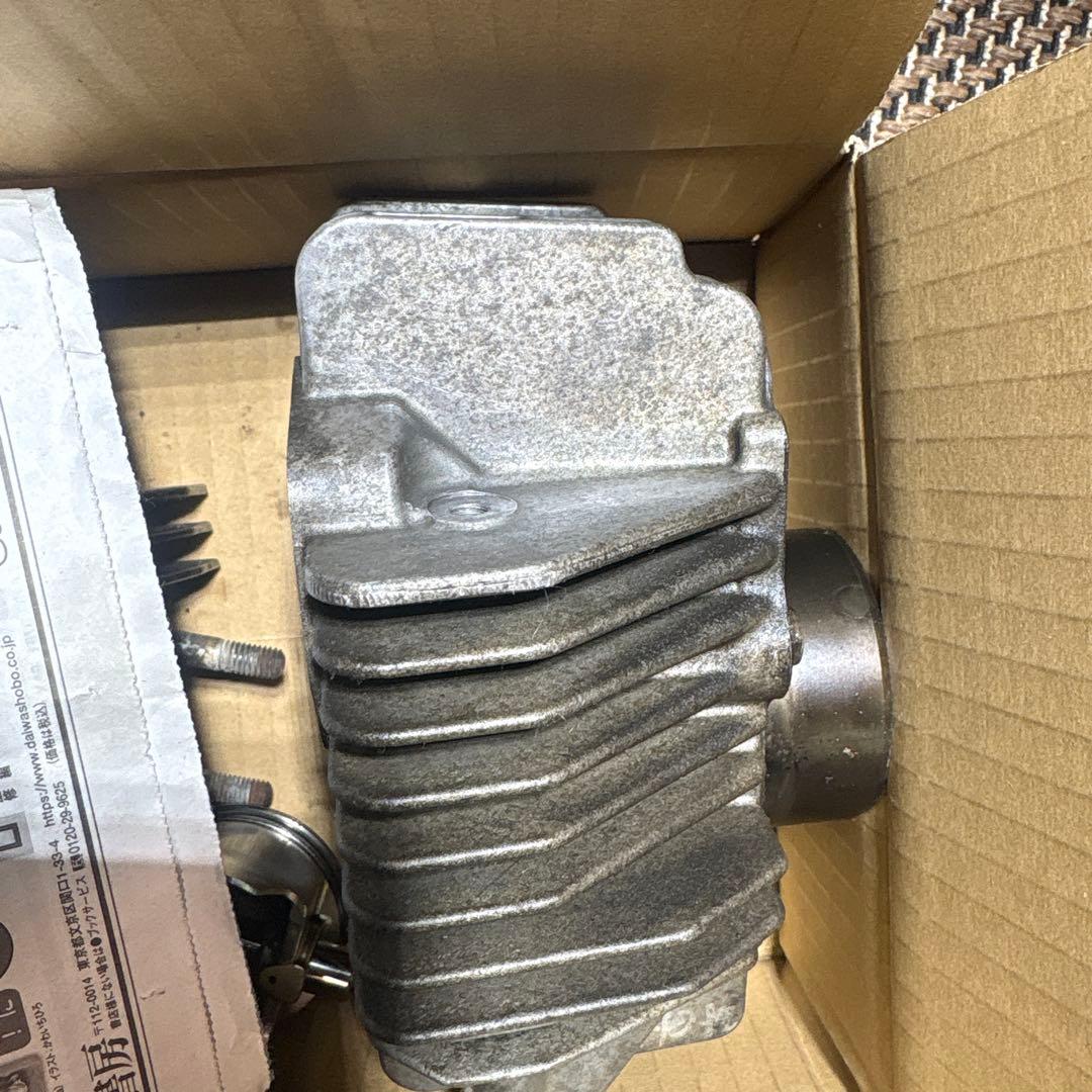 KSR110純正ヘッド KAZE125純正ボアアップシリンダ ピストン