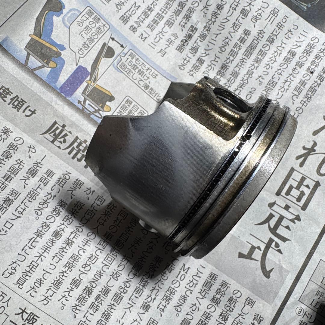 KSR110純正ヘッド KAZE125純正ボアアップシリンダ ピストン