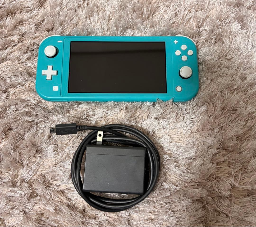 Switch ライト ターコイズ ☆ジャンク品☆初期化済