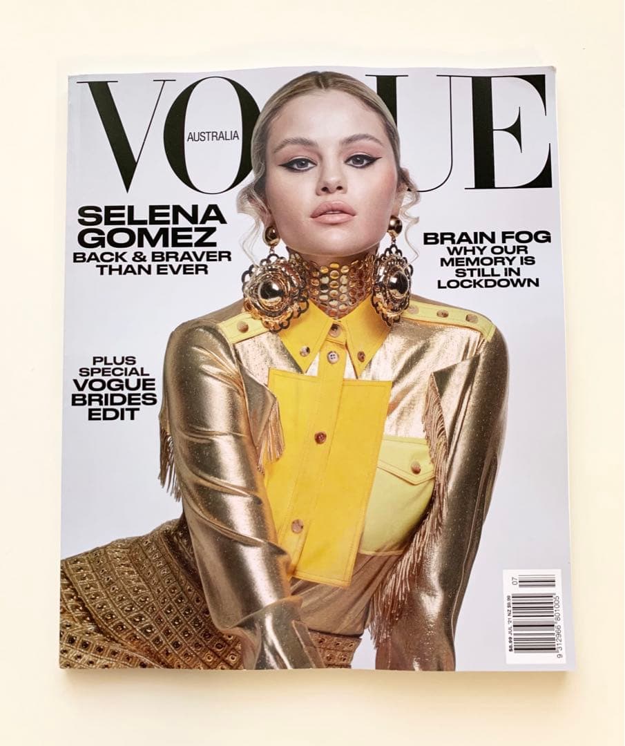 女性情報誌 Vogue Australia Magazine July 2021
