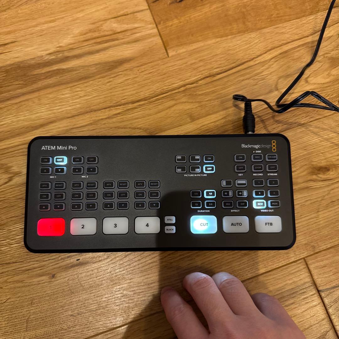 Blackmagic ATEM Mini Pro HDMI4入力