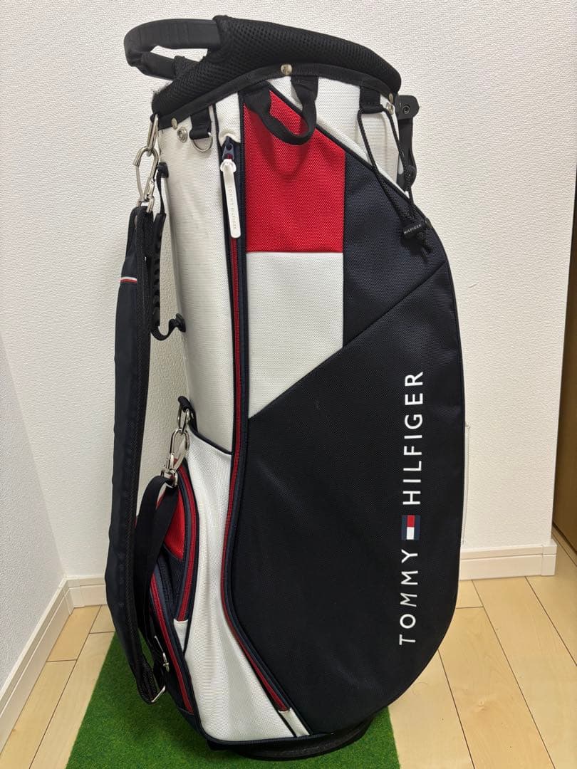 トミーヒルフィガー スタンドキャディバッグ 9型 軽量