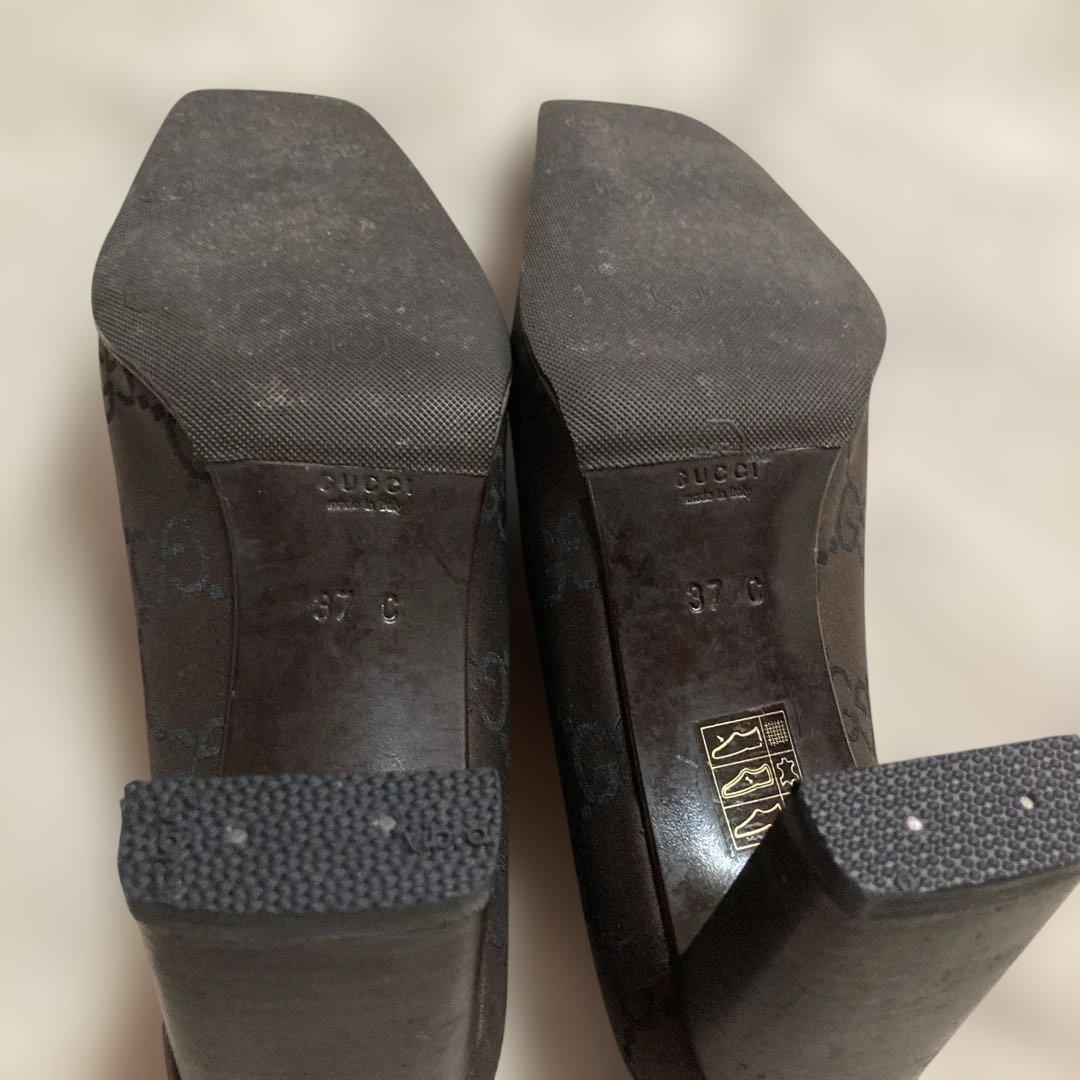 g81)美品グッチレディースヒール　37サイズ　24センチ