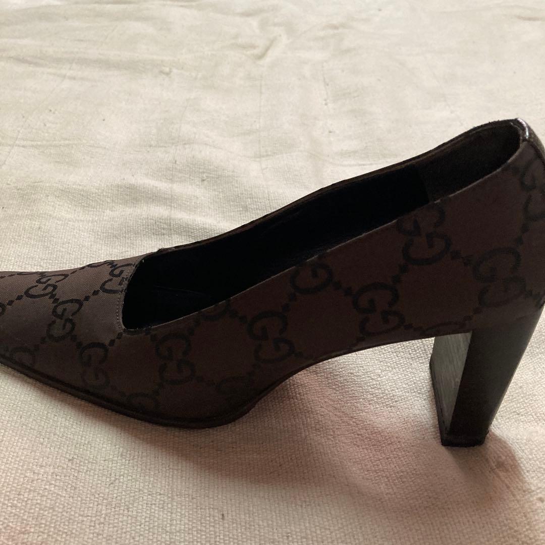 g81)美品グッチレディースヒール　37サイズ　24センチ