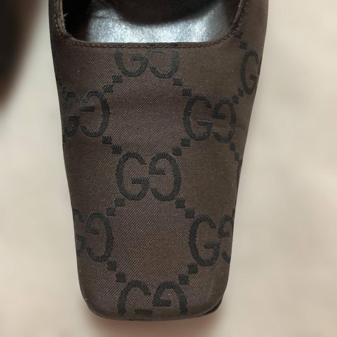 g81)美品グッチレディースヒール　37サイズ　24センチ