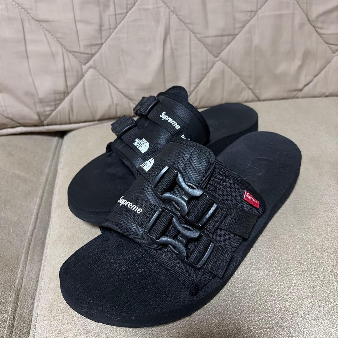 Supreme × The North Face サンダル ブラック