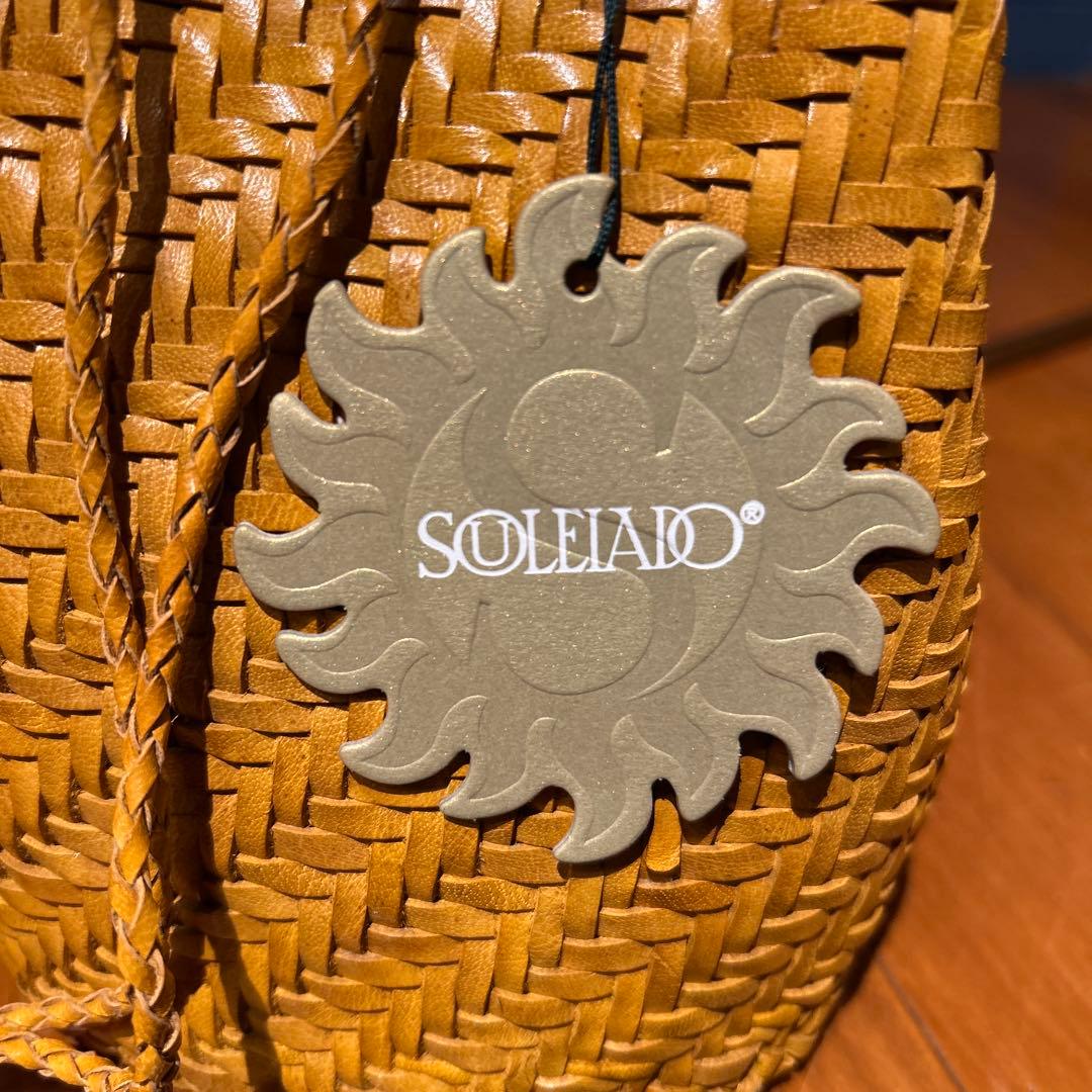 【美品】トゥモローランド　編み込みレザー　巾着バック　牛革　ショルダー　ドラゴン