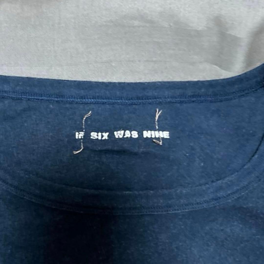 if six was nine cross カットソー