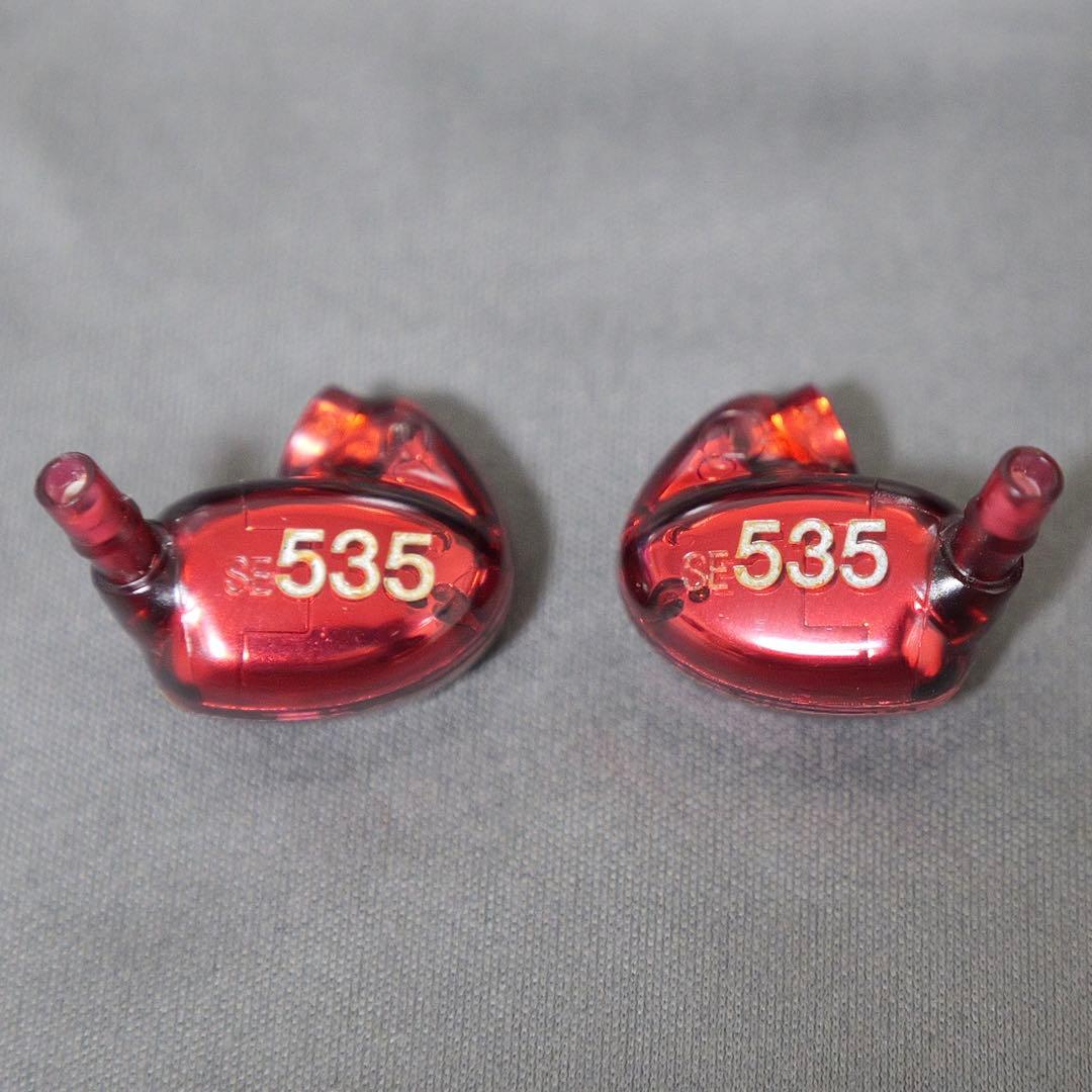 SHURE SE535LTD MMCX 有線イヤホン レッド