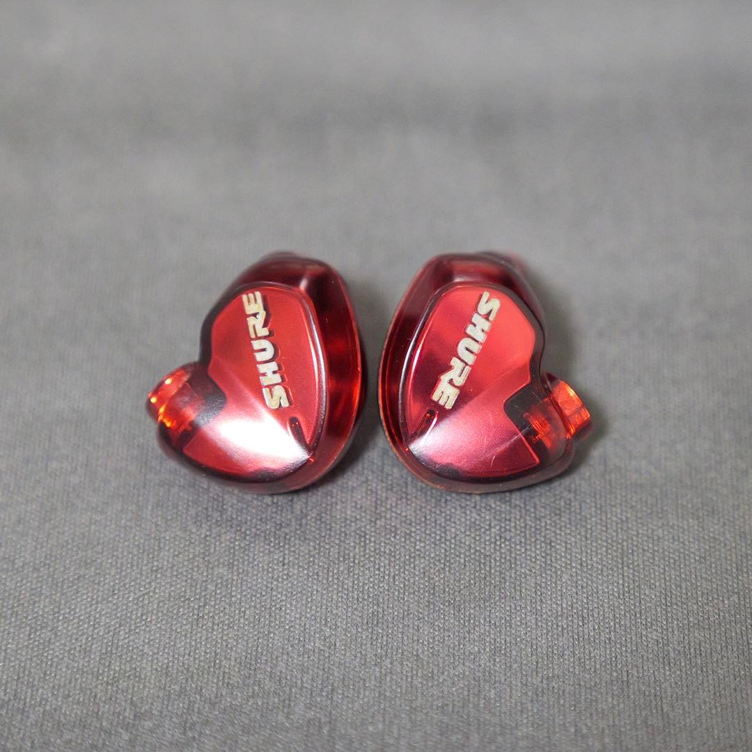 SHURE SE535LTD MMCX 有線イヤホン レッド