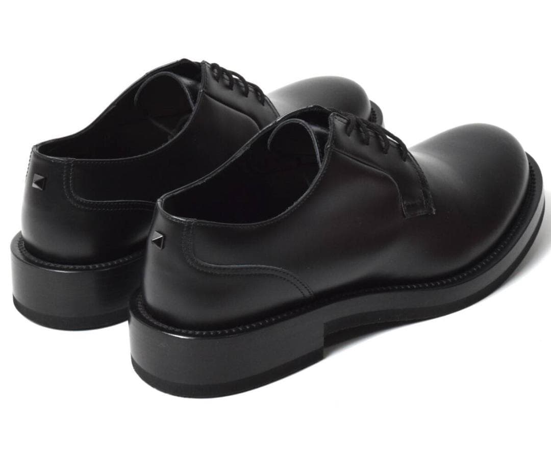 未使用15.6万 VALENTINO ヒールロックスタッズダービーシューズ 41