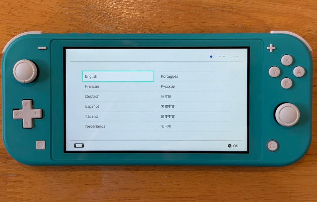 Nintendo Switch Lite ターコイズ　本体 充電器付き