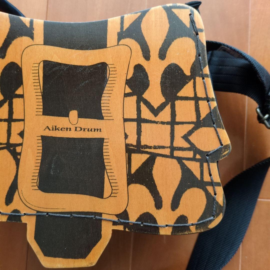 Aiken Drum エイキンドラム ウッドバッグ／ショルダーバッグ／ポシェット