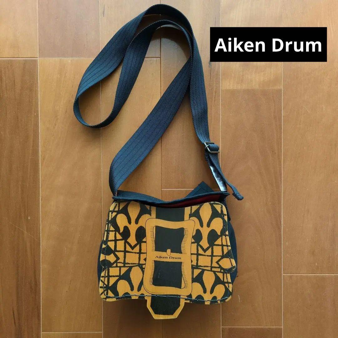 Aiken Drum エイキンドラム ウッドバッグ／ショルダーバッグ／ポシェット