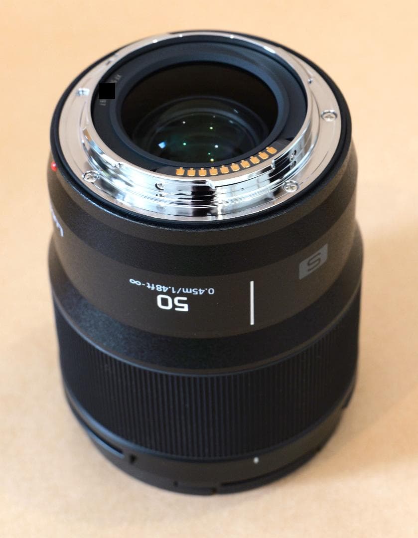 新品 LUMIX S 50mm F1.8 S-S50