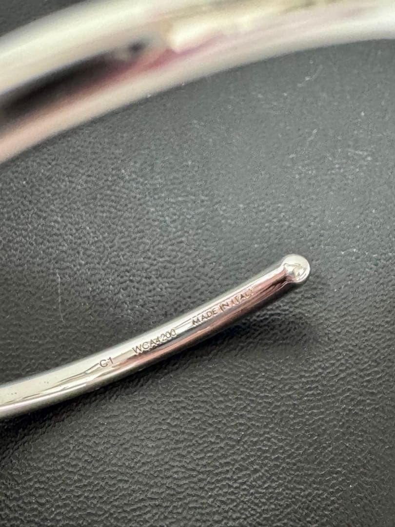 CELINE ノット エクストラシンブレスレット / ロジウムフィニッシュ