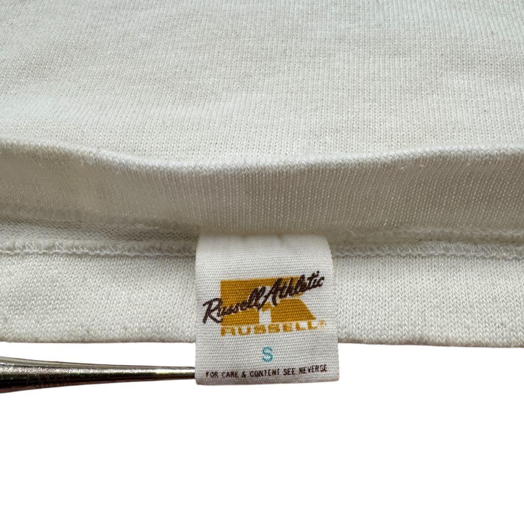 ビンテージ　70s ラッセル　金タグ　フットボールT インディアンヘッド　USA