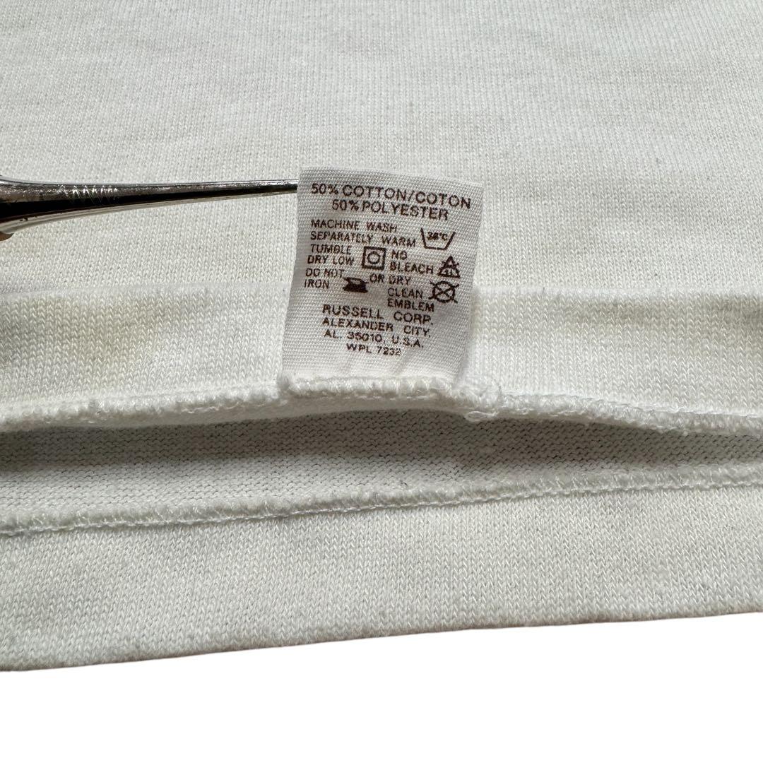 ビンテージ　70s ラッセル　金タグ　フットボールT インディアンヘッド　USA