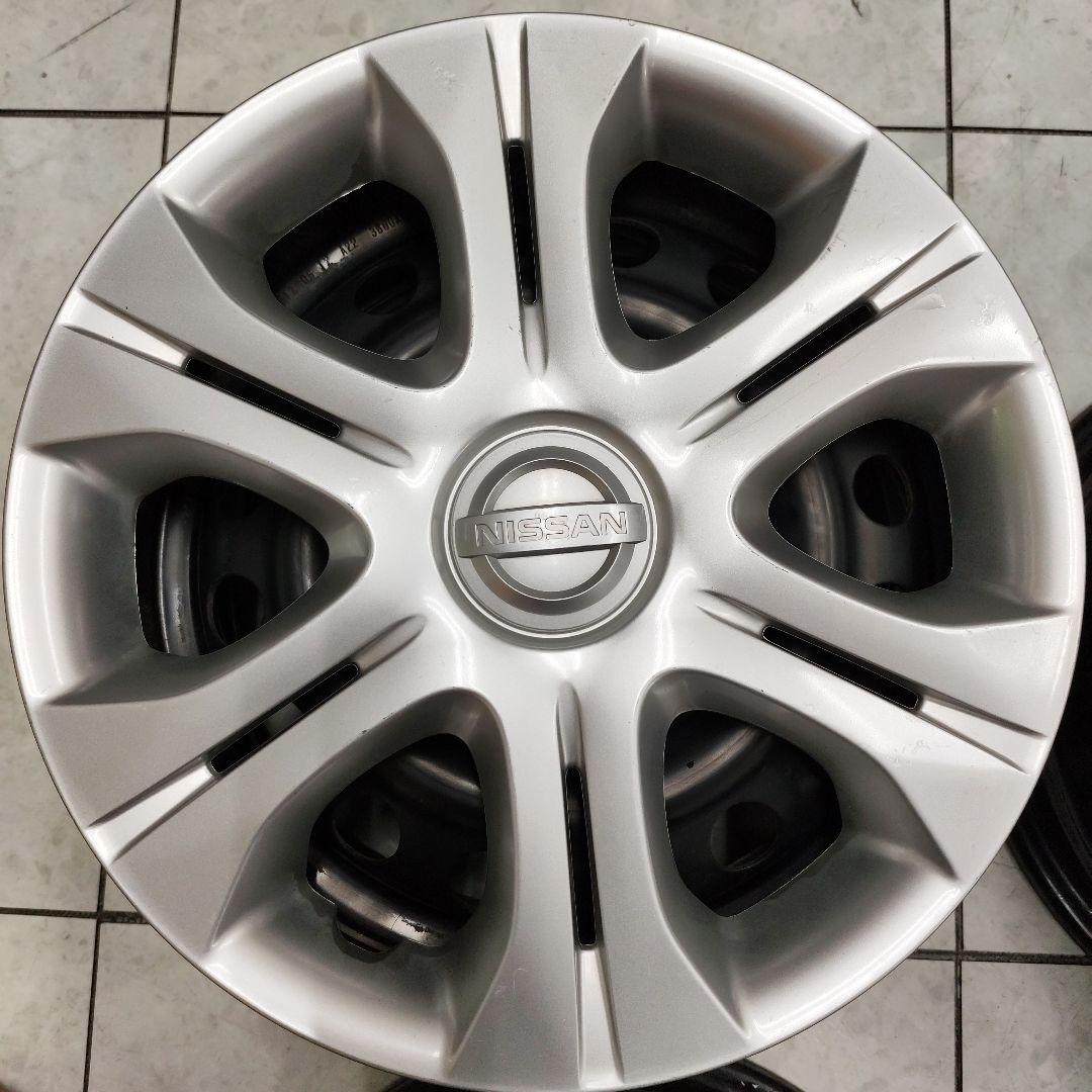 日産 ノート スチールホイール ホイールキャップ セット