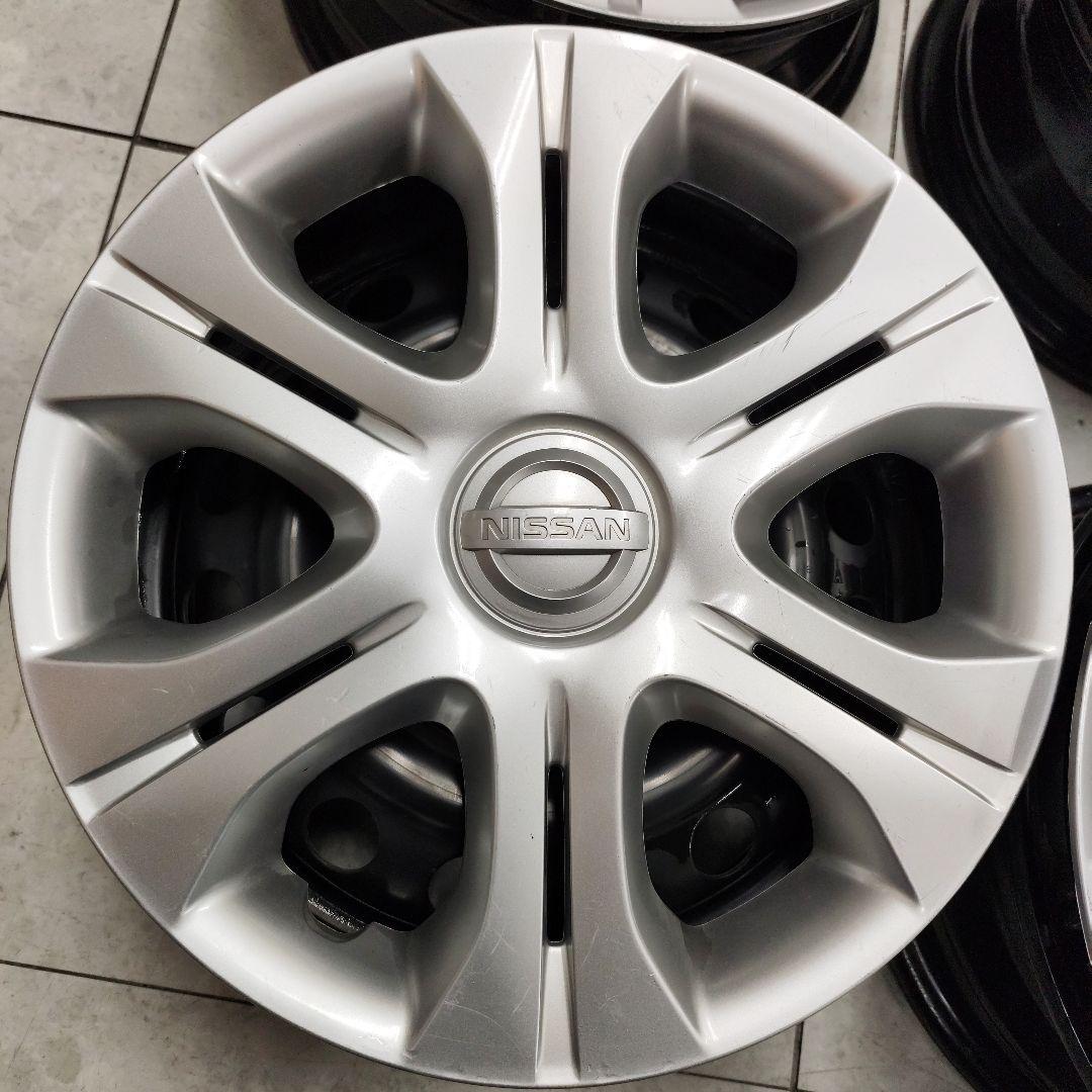 日産 ノート スチールホイール ホイールキャップ セット