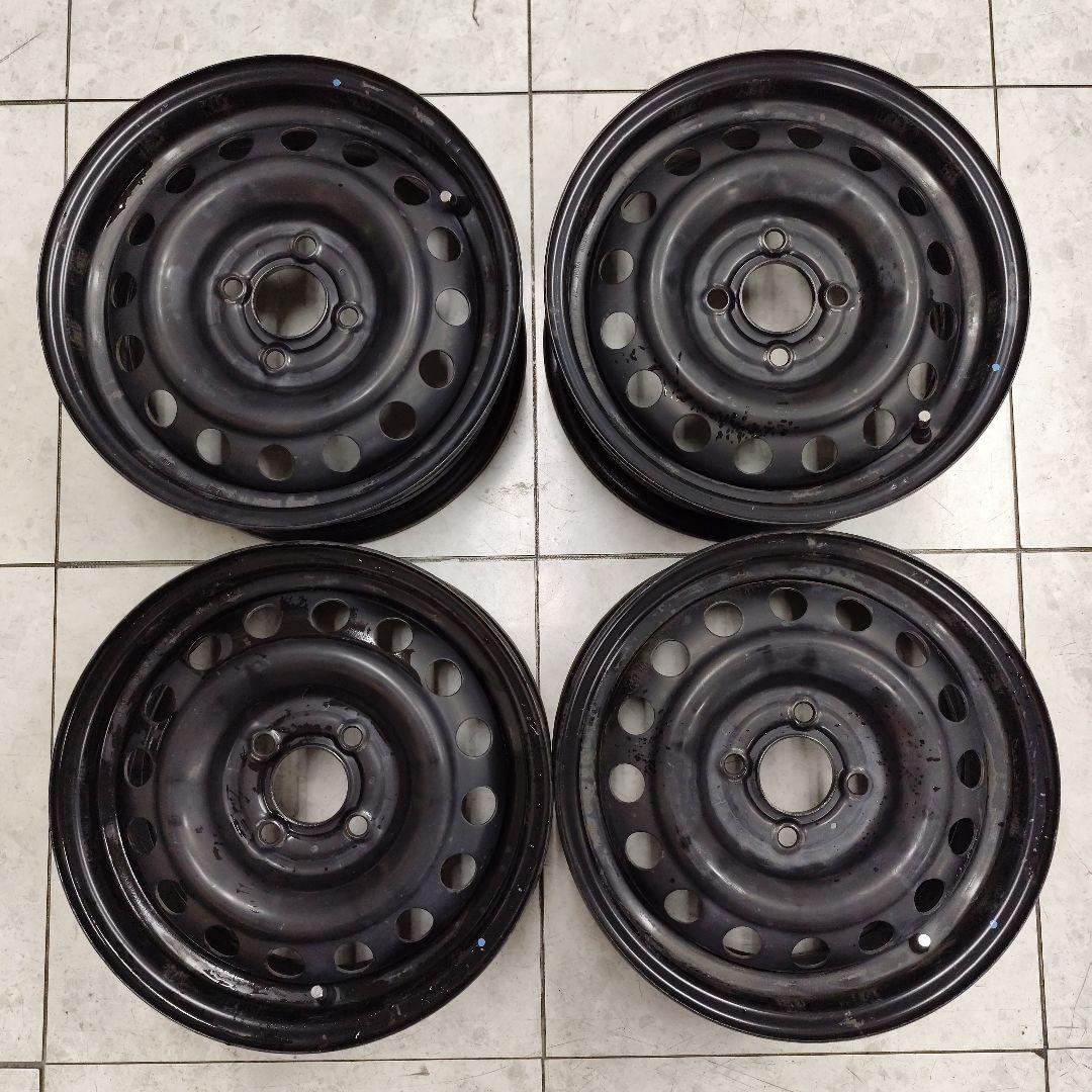 日産 ノート スチールホイール ホイールキャップ セット