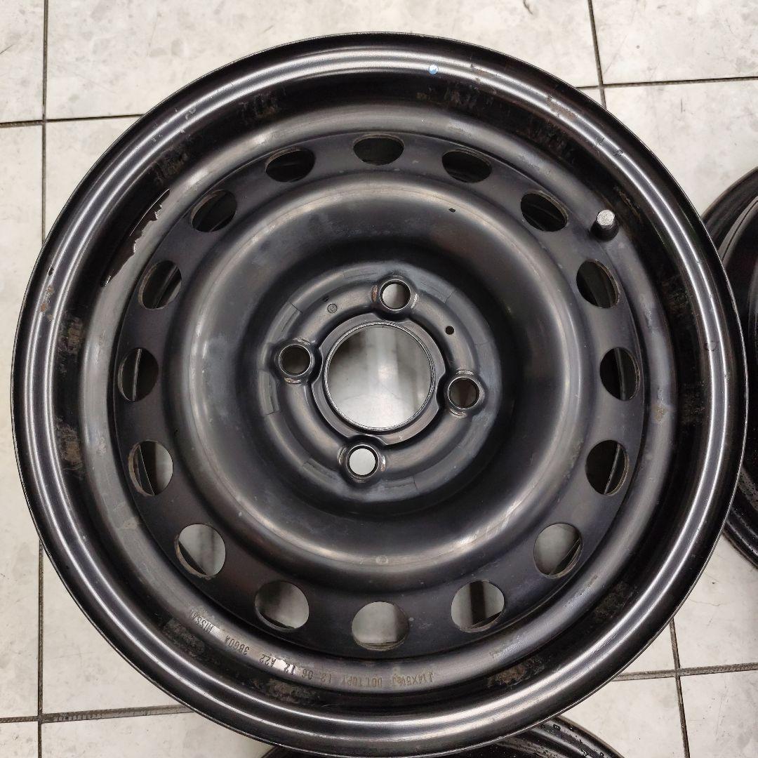 日産 ノート スチールホイール ホイールキャップ セット