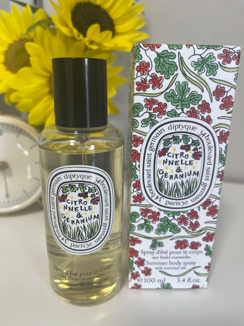 diptyque 限定版 サマーボディスプレー シトロネル & ゼラニウム