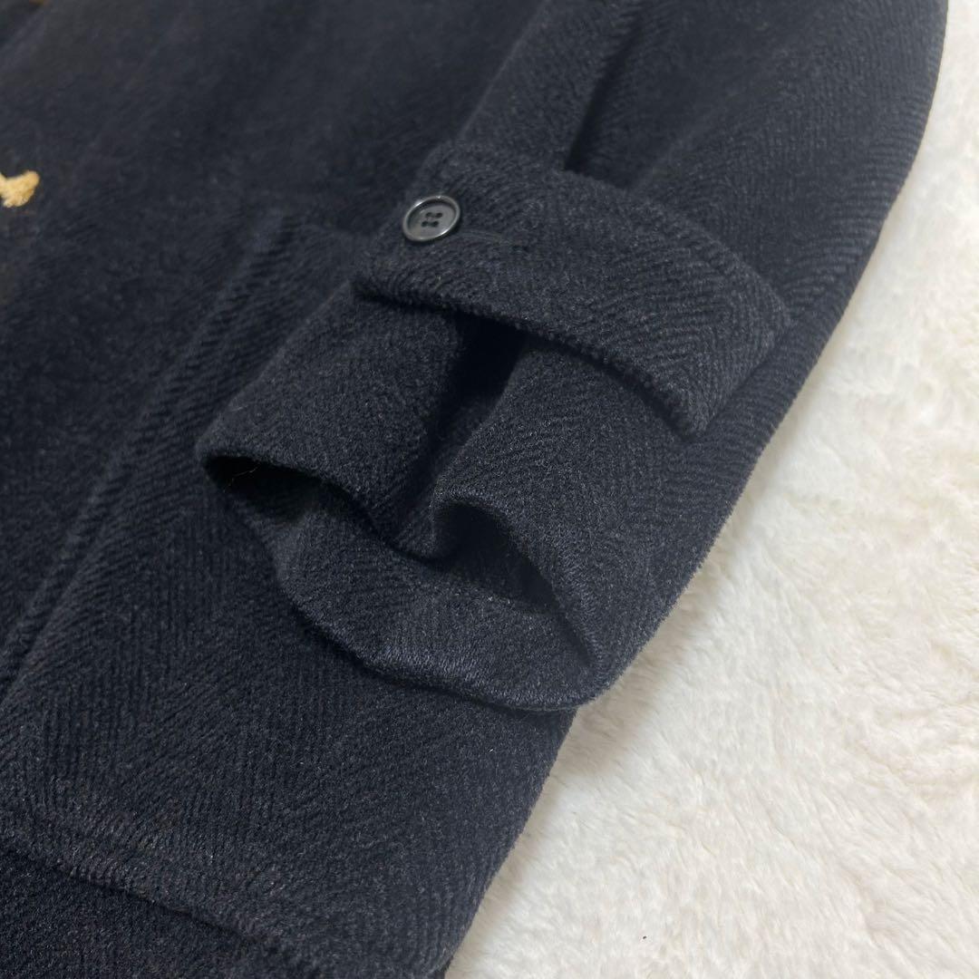 【美品】グローバーオール ヘリンボーン キングストン ダッフルコート