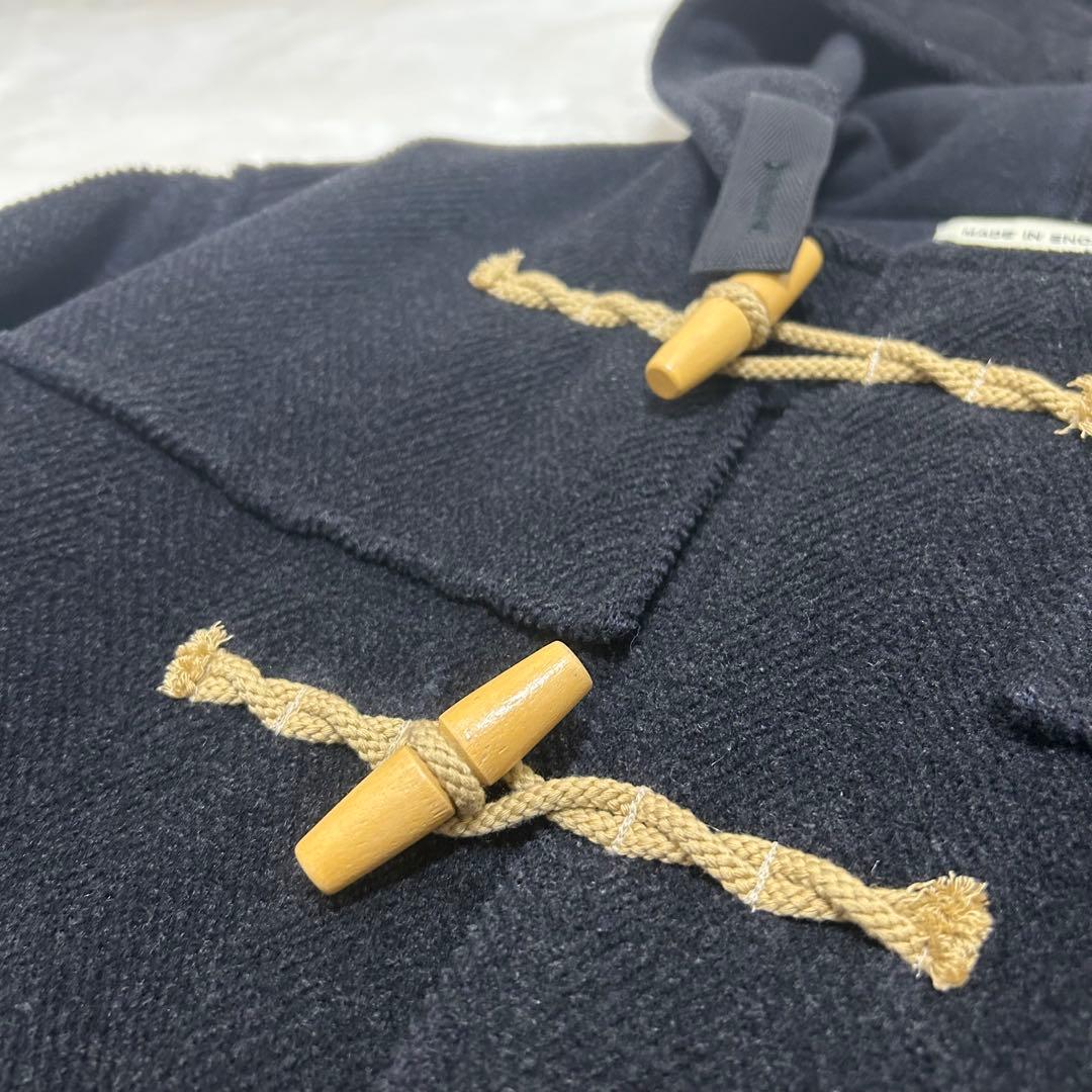 【美品】グローバーオール ヘリンボーン キングストン ダッフルコート