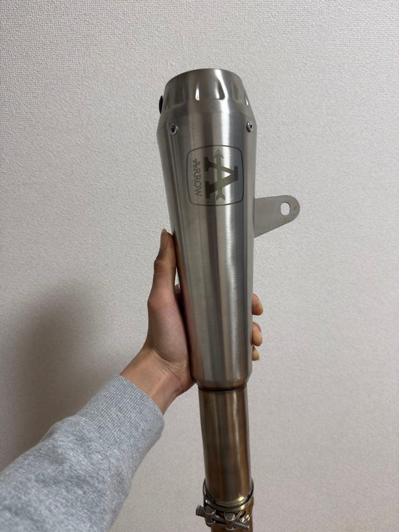 ARROW製 スリップオンマフラー (Zx636)