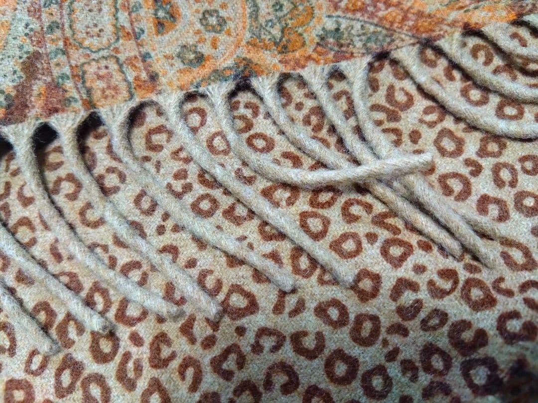 （伊） BRUNO PIATTELLIカシミヤ混リバーシブルメンズストール