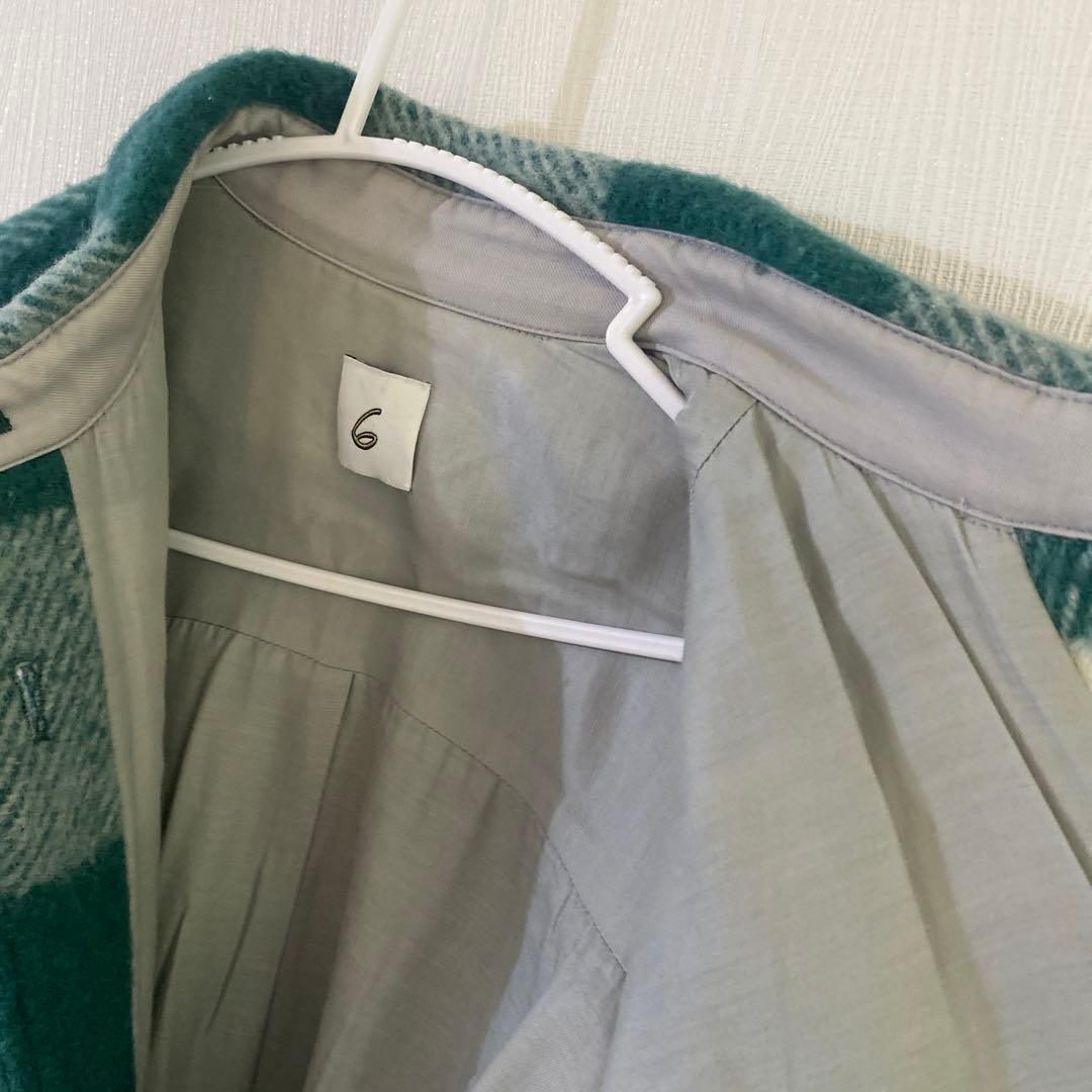 M*。様 6（ROKU） チェックCPOコート