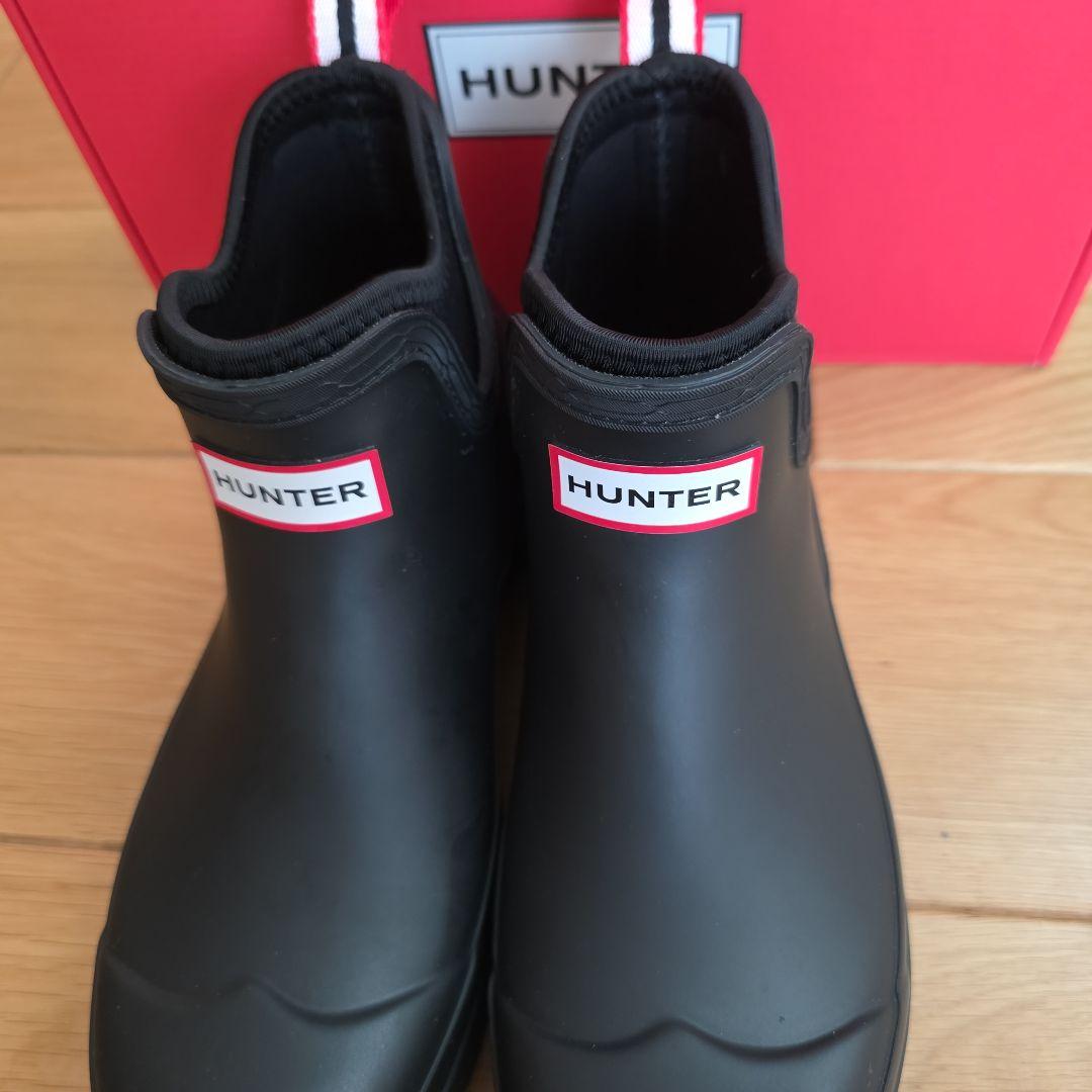 メンズ チェルシー ブーツ HUNTER レインブーツ UK7 26cm