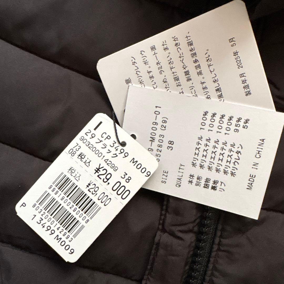 新品　スコットクラブ　定価¥2万9000円　ロングコート　黒　フード　ヤマダヤ