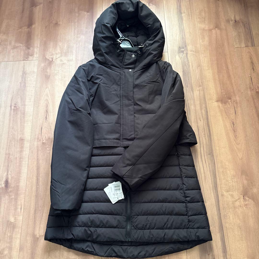 新品　スコットクラブ　定価¥2万9000円　ロングコート　黒　フード　ヤマダヤ