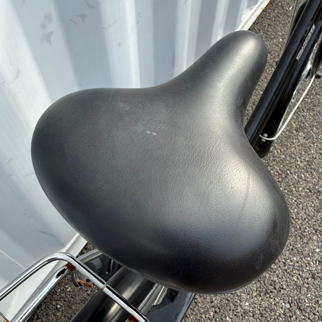 みき　街乗り用自転車 26インチ カゴ/鍵/オートライト/6段変速付