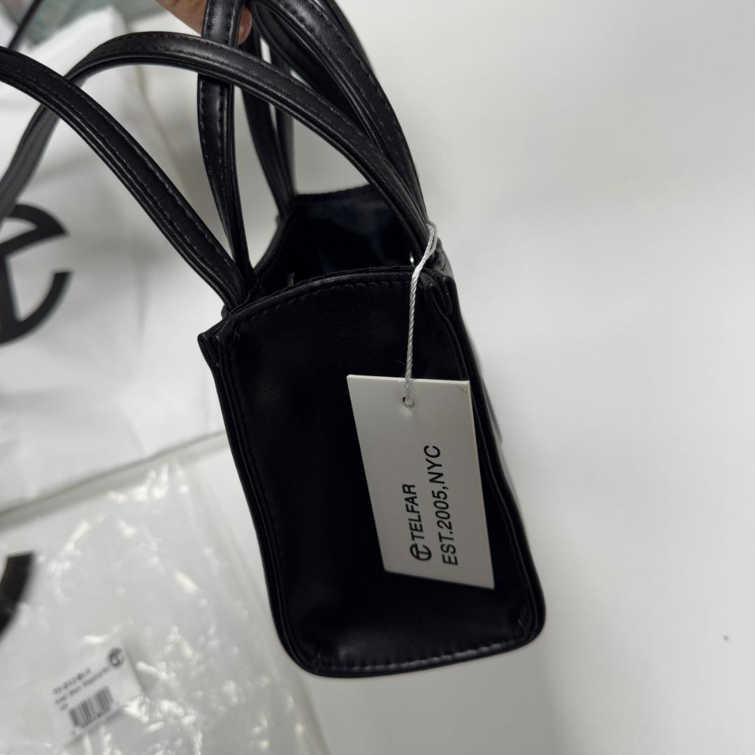 Telfar 黒 ショルダーバッグ 保存袋付き
