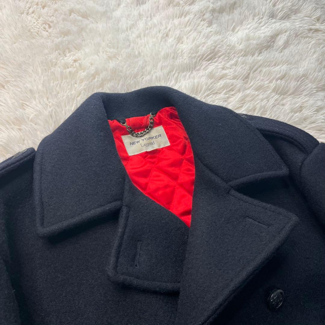 ジャケット・アウター New Yorker Legend wool/nylon short Pcoat