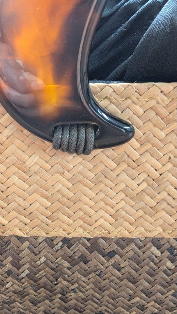 サンモトヤマ　天然素材かごバッグ