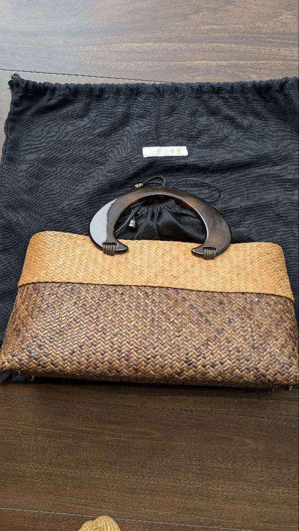 サンモトヤマ　天然素材かごバッグ