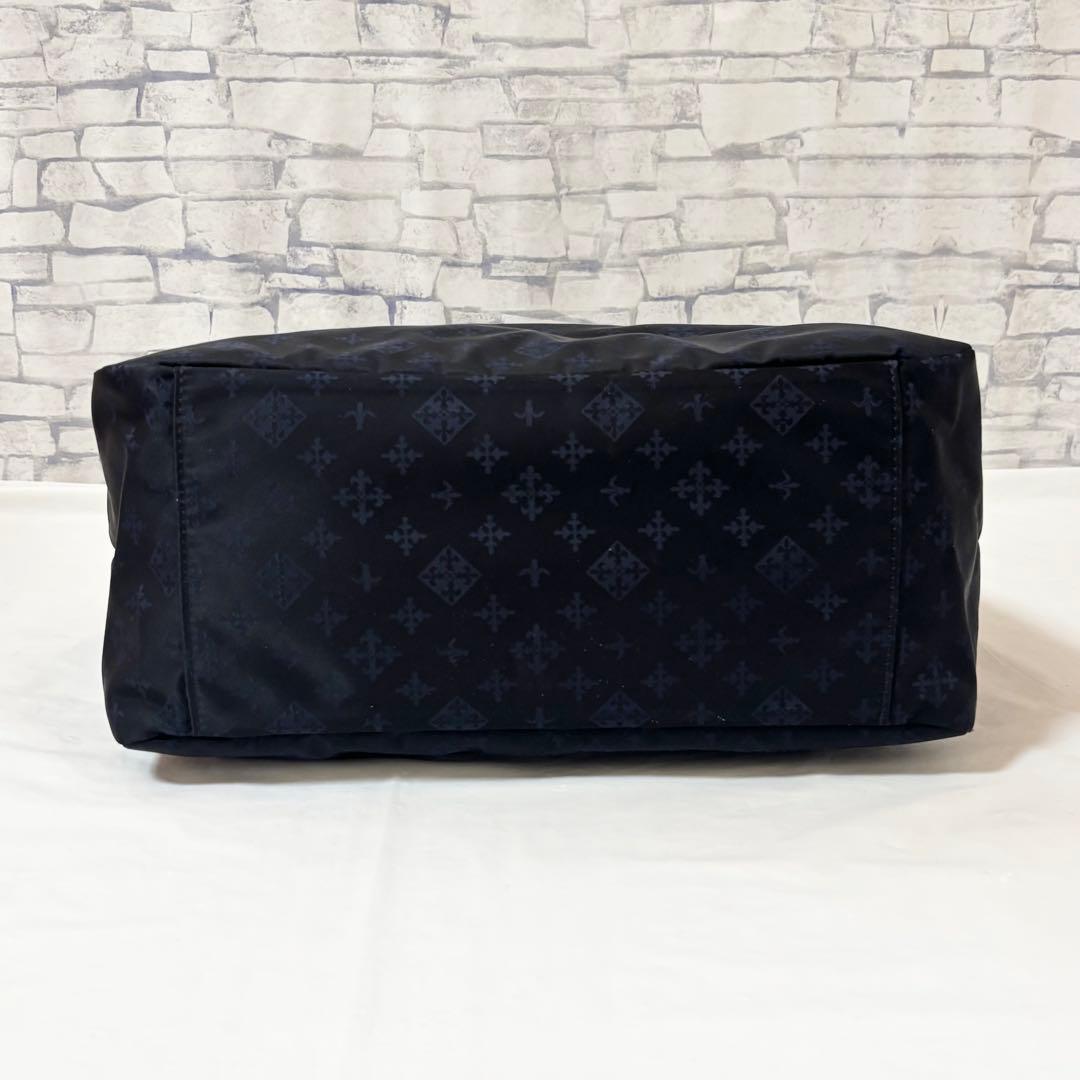 未使用級✨ラシット・トートバッグ手提げ肩掛け ナイロン ポケット多数 A4可